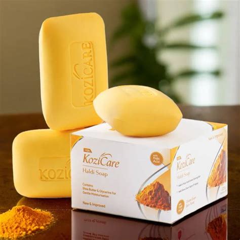 Kozicare Skin Whitening Haldi Soap | Kojic Acid Soap & Glutathione Soap ...