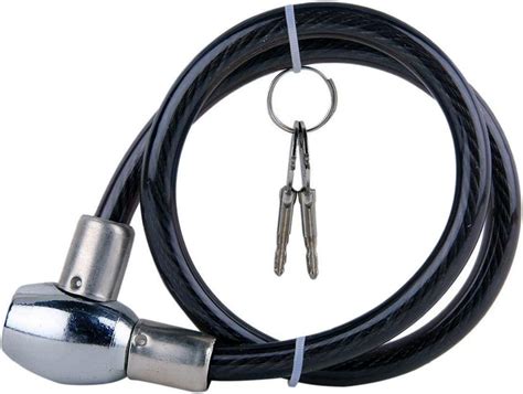 Steelbird Heavy Duty Helmet Lock Anti-Theft Multipurpose Steel Cable ...