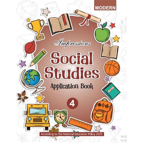 Modern's Impressions Social Studies Application Book Class 4 – MBD Books