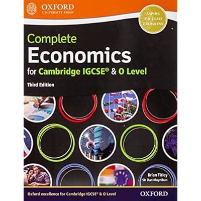 Complete Economics for Cambridge IGCSE R and O Level India | Ubuy