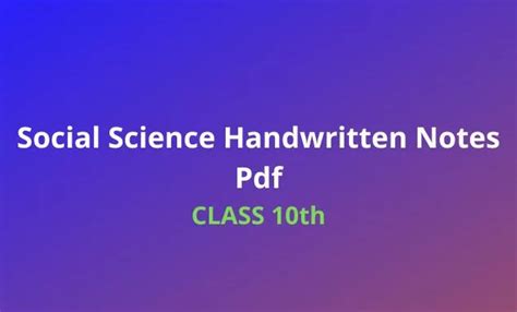 Image result for Class 10 Social Asthetic Notes