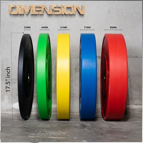 Colored Bumper Plates Home Gym Set with Olympic Barbell – Bullar Fitness