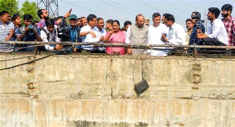 Inspection of Barapula bridge drain