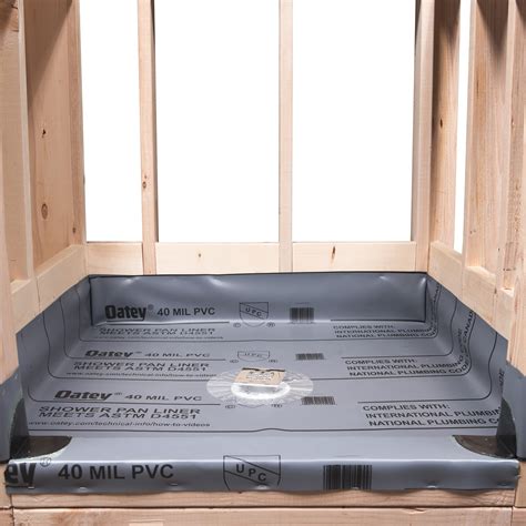 Install Shower Pan Liner And Drain at Karen Spaulding blog
