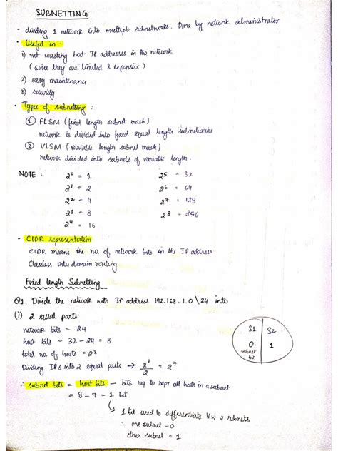 Image result for Subnetting Tutorial PDF