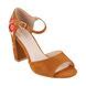 Buy Khaki Heeled Sandals for Women by Metro Online | Ajio.com