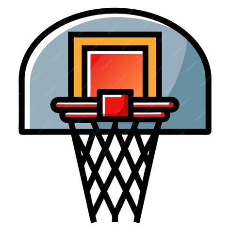 Cartoon Basketball Hoop Vector Image 的图像结果