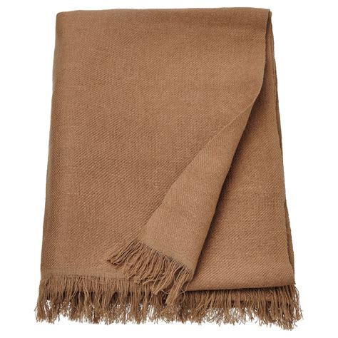 DYTÅG throw, light brown, 130x170 cm (51x67") - IKEA