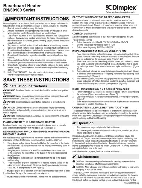 Image result for Installing Dimplex Baseboard Heater