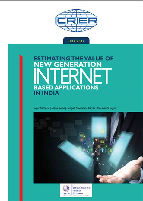 Estimating the Value of New Generation Internet Based Applications in ...