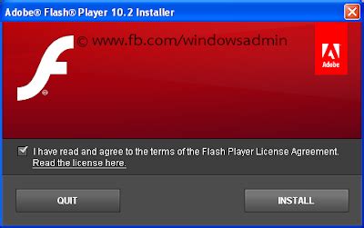 Windows Admin Center: Adobe Flash Player 10.2.159.1 available for download