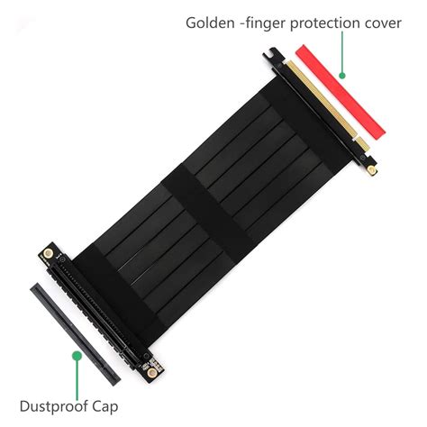 BQZYX+ PCI-E Extension Cable pci Extension Cable 16x pcie India | Ubuy