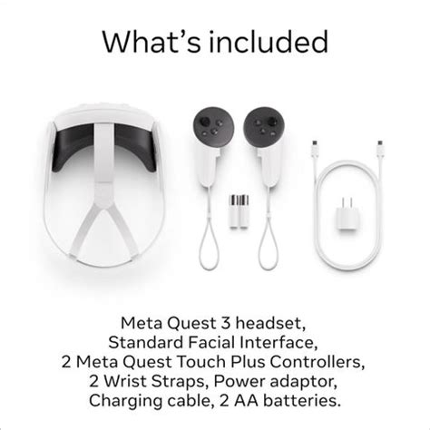 META Quest 3 VR Console All-in-One 4K VR System Gaming Experience High ...