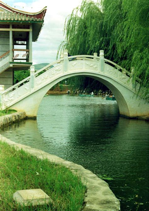 小桥流水景观效果图设计图__建筑设计_环境设计_设计图库_昵图网nipic.com