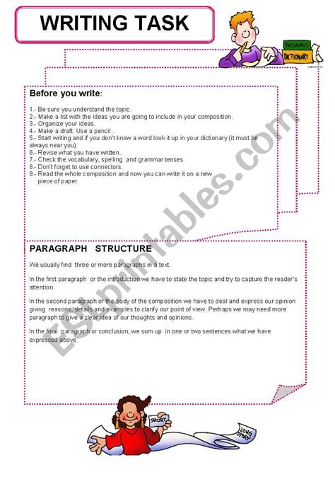Image result for Post Writing Task Worksheet