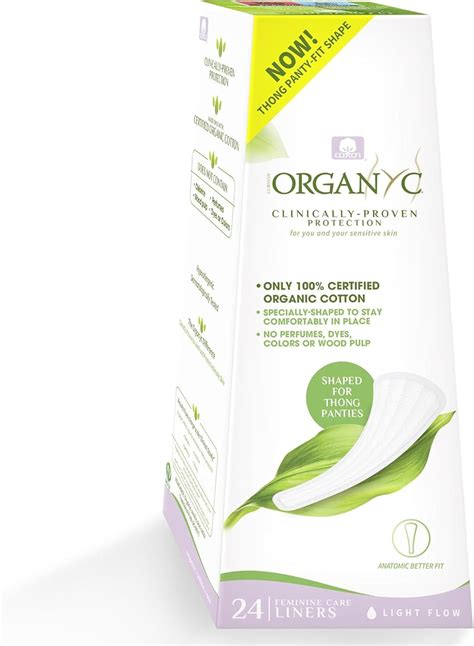 Amazon.com: Organyc 100% Certified Organic Cotton Inside and Out Tanga ...