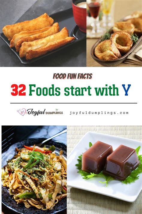 32 Mouth-Watering Foods That Start With Y » Joyful Dumplings