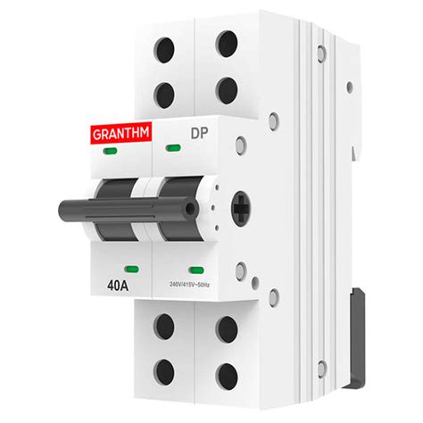 Buy Granthm Connect Series Two Pole MCB Changeover Switch 63 Amps GMC ...