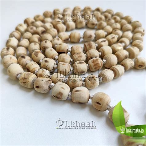 108+1 Beads Tulsi Japa Mala 14mm Beads Size - Tulsi Mala