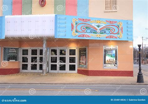 Pastel Movie Theater editorial photo. Image of movies - 254814836