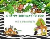 Jungle Themed Awards Teaching Resources | TPT