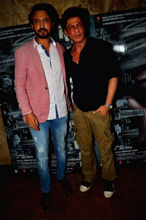 : Mumbai: Bollywood celebrities attend screening of the film Madaari