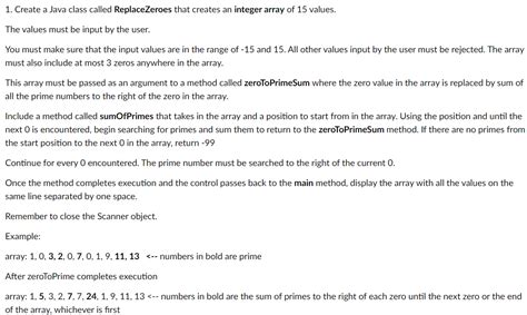 Image result for How to Replace Numbers in an Array Java