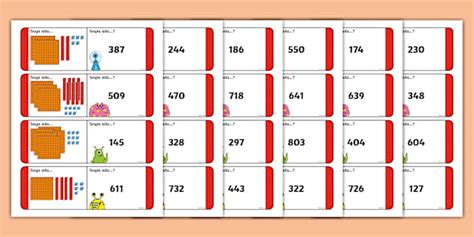 Permainan Bersambung Matematik Tahun 1 - Nombor hingga 100