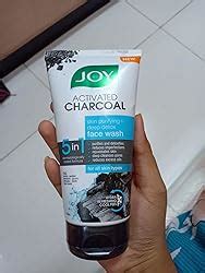 Joy Charcoal Face Wash for Oil Control & Dirt Removal (150ml) | Fights ...