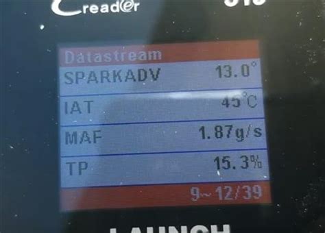 Test MAF Sensor 的图像结果