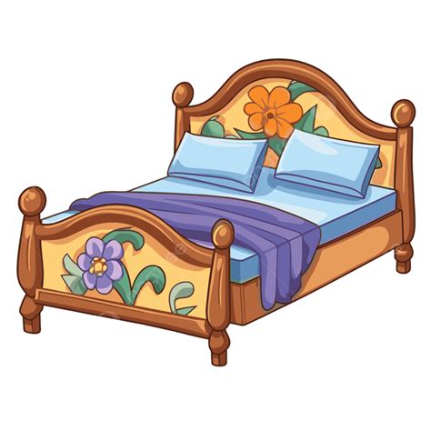 Cartoon Bed Png at Jack Balsillie blog