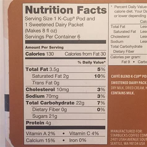 Iced Caramel Latte Starbucks Nutrition Facts at Melissa Wolf blog