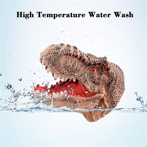 Dinosaur Clutch Gloves, Soft Rubber Triangle Tyrannosaurus Rex Children ...