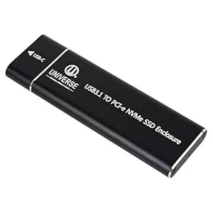 BOXNUBE NVME M2 Enclosure USB-C Tool-Free M.2 NVMe Case Supports PCIe ...
