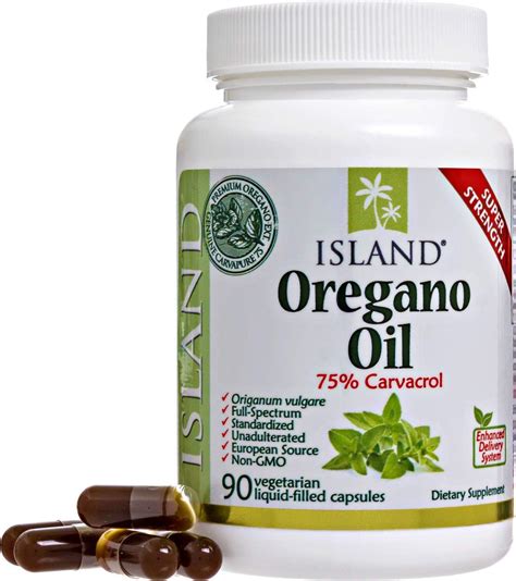 Amazon.com: Island Nutrition, Oregano Oil Organic Liquid Drops - 100% ...
