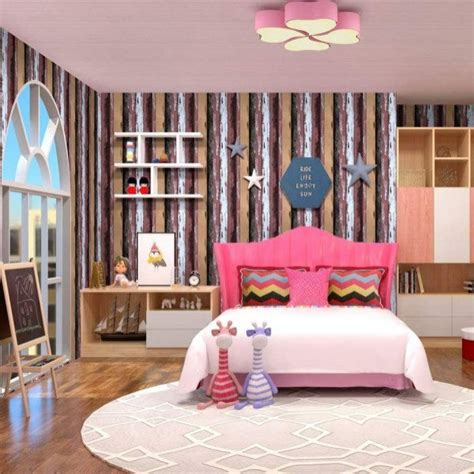 Jaamso royals Caramel Wooden Strip self adhesive wallpaper – JAAMSO ROYALS