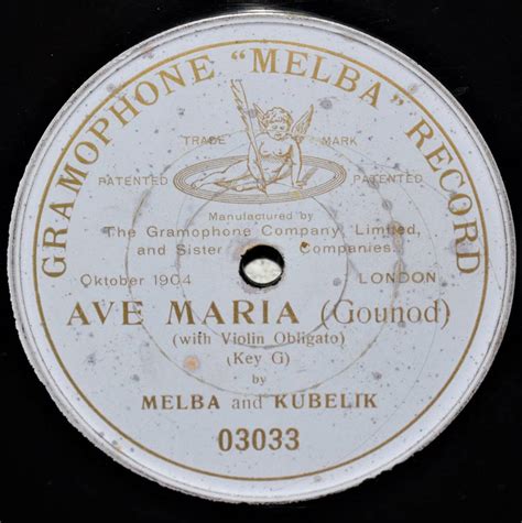 Yahoo!オークション - 英 GRAMOPHONE MELBA 03033 12吋片面盤SP ネリー...