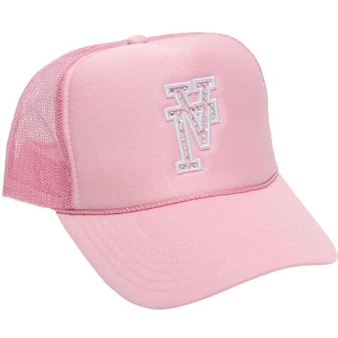 KRHYME DESIGN MESH CAP "FLIP LA 3 -SWAROVSKI CUSTOM-"ライトピンク | ALPHA ...