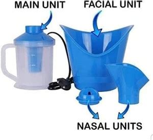 SENAROO All in 1 Steam Vaporizer, Nose Steamer, Cough Steamer, Nozzle ...