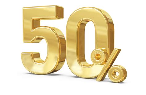 promotion 50 number percent 3d 11287928 PNG