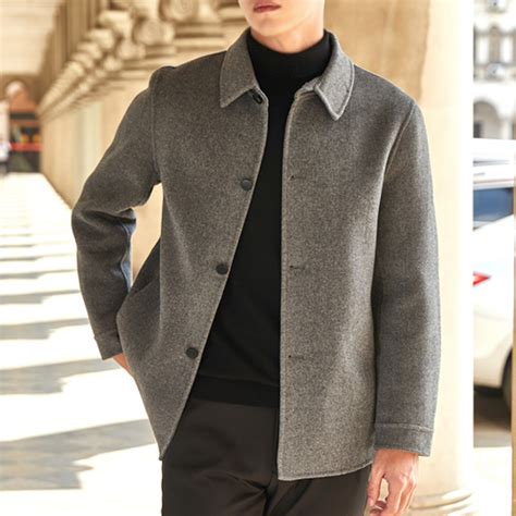 Aydin 100% Wool Coats & Jackets // Gray (XL) - Celino Wool Coats ...