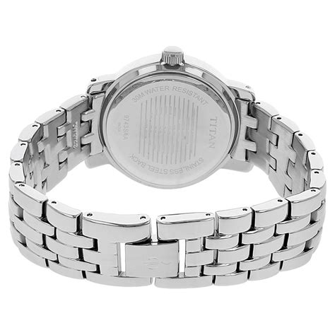 Buy Online Titan Quartz Analog with Day and Date White Dial Stainless ...
