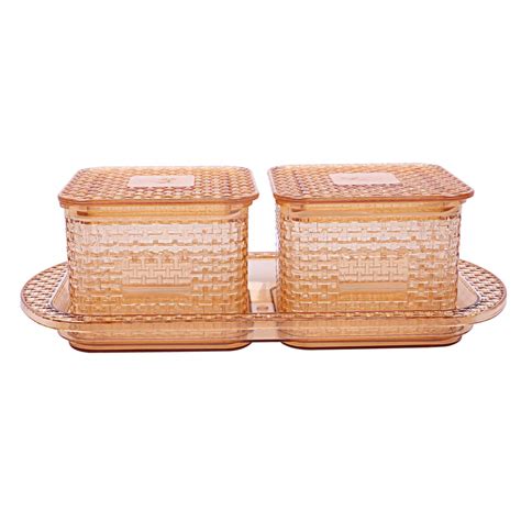 Buy Kuber industries Dazzle Design Plastic Multi Purpose Dry Fruits ...