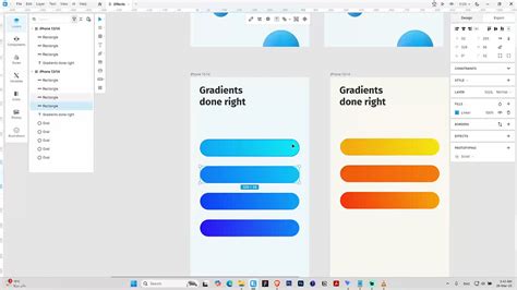 Color picker goes out of whack when working with gradients ...
