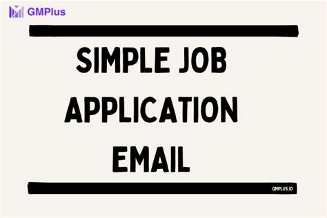 How to Create simple job application email with AI