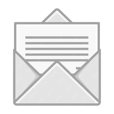 Illustration De Lettre Simple Grande Taille D'icône Emoji | Vecteur Premium