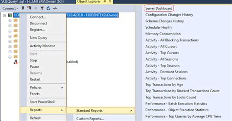 Image result for SQL Server Management Dashboard