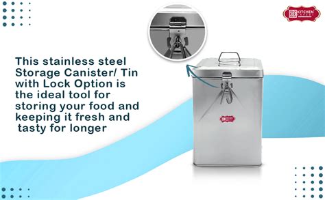 Buy KITCHEN EXPERT Rice Storage Container 10 KG | Grocery Container for ...