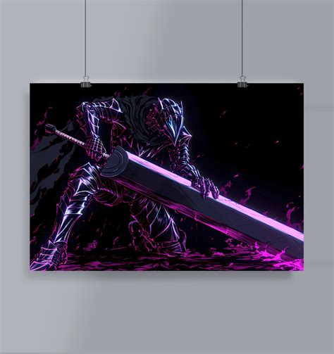 Guts in Berserk Poster Landscape – Mangastore