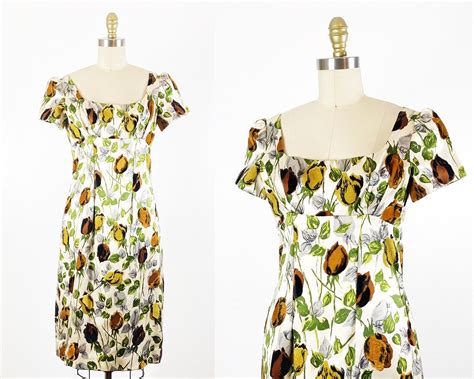 1960s Dress - 1960s Wiggle Dress - 1960s Bombshell Dr… - Gem